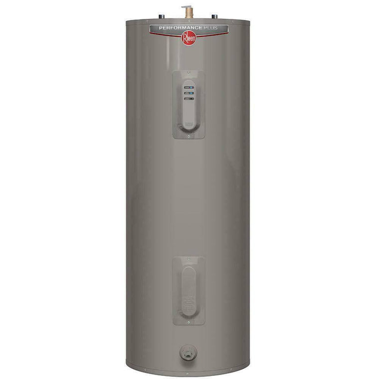 Rheem Performance Plus Electric Water Heater, Tall 50 gal. Tank with 9-Year Warranty, 5500/5500-Watt Elements and LED