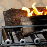Spitfire Fireplace Heater with 6 Tubes and Integrated Blower