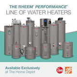 Rheem Performance Plus Electric Water Heater, Tall 50 gal. Tank with 9-Year Warranty, 5500/5500-Watt Elements and LED